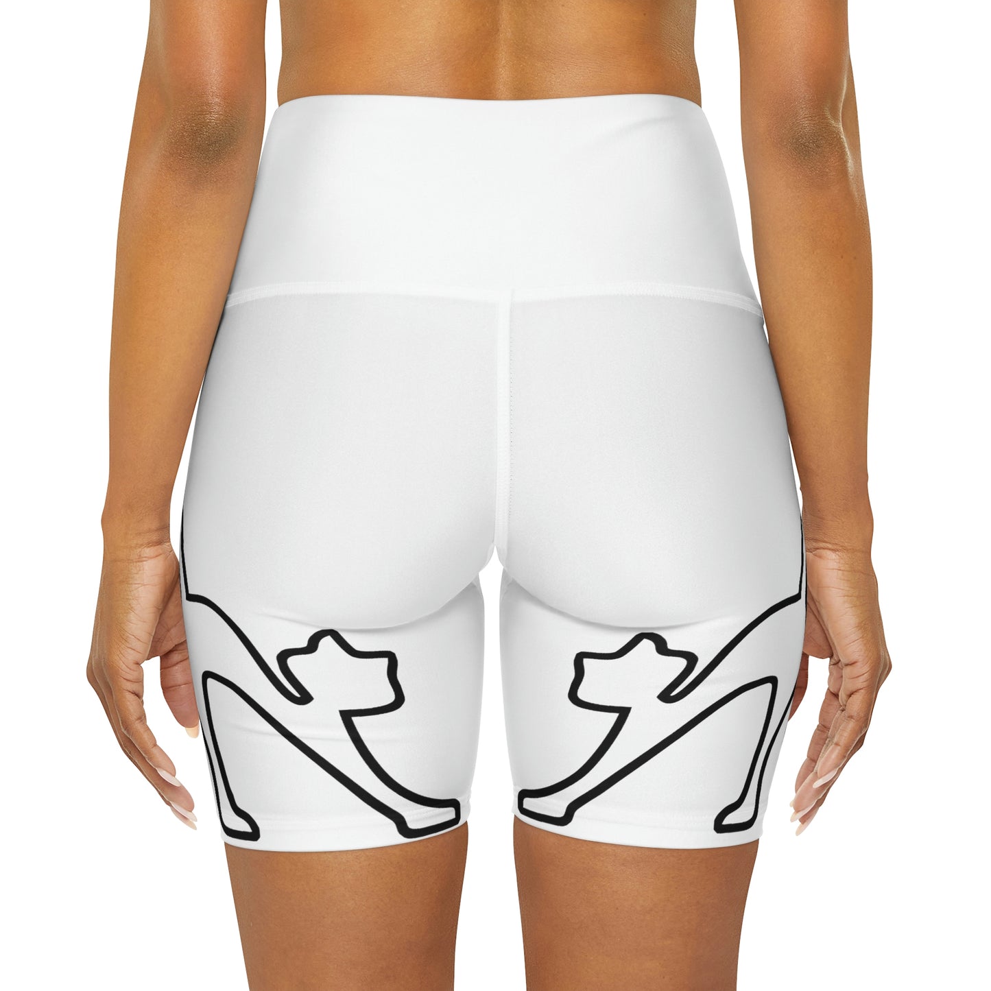 Misirlou High Waisted Yoga Shorts