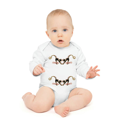 Misirlou Baby Long-Sleeve Organic Bodysuit