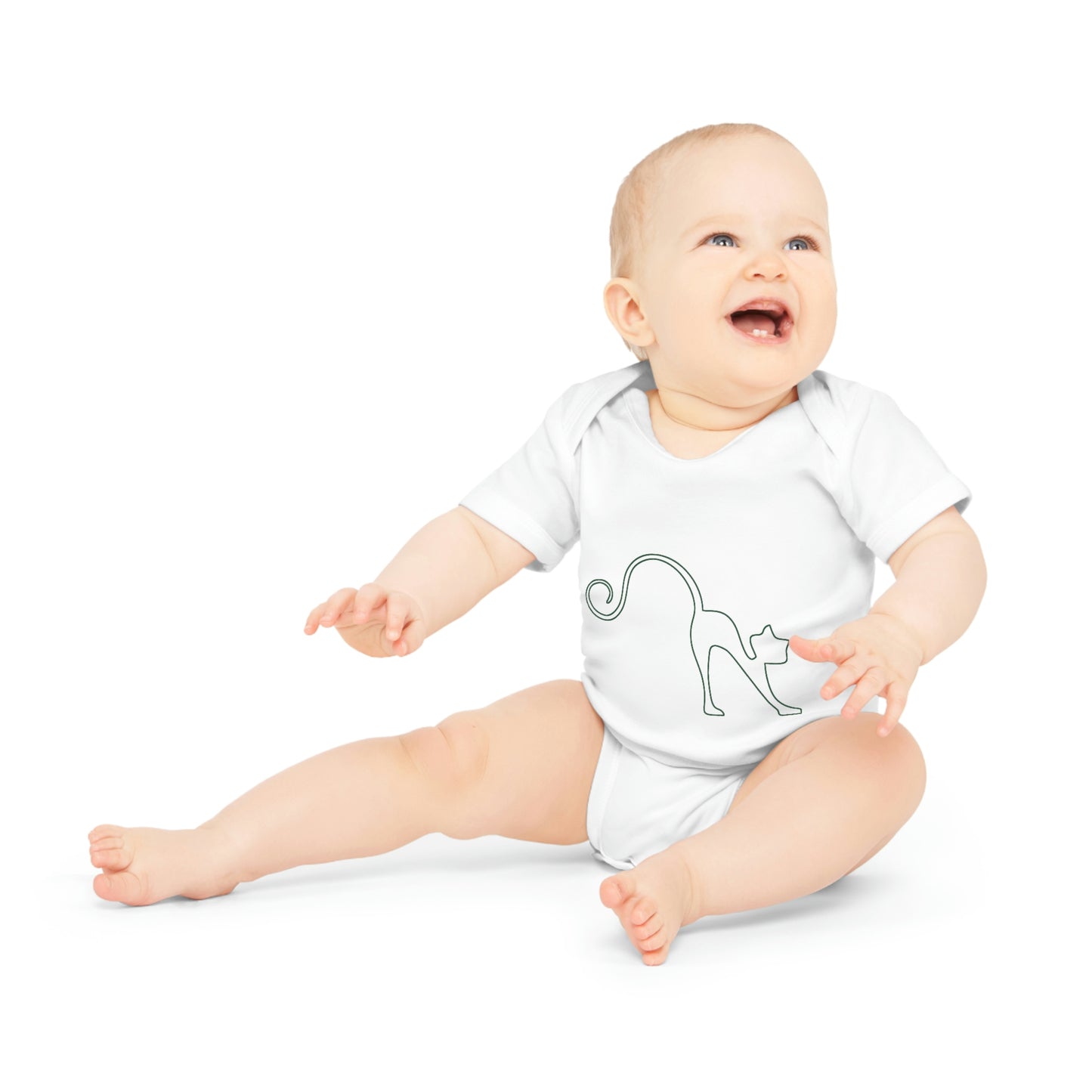 Misirlou Baby Organic Short Sleeve Bodysuit