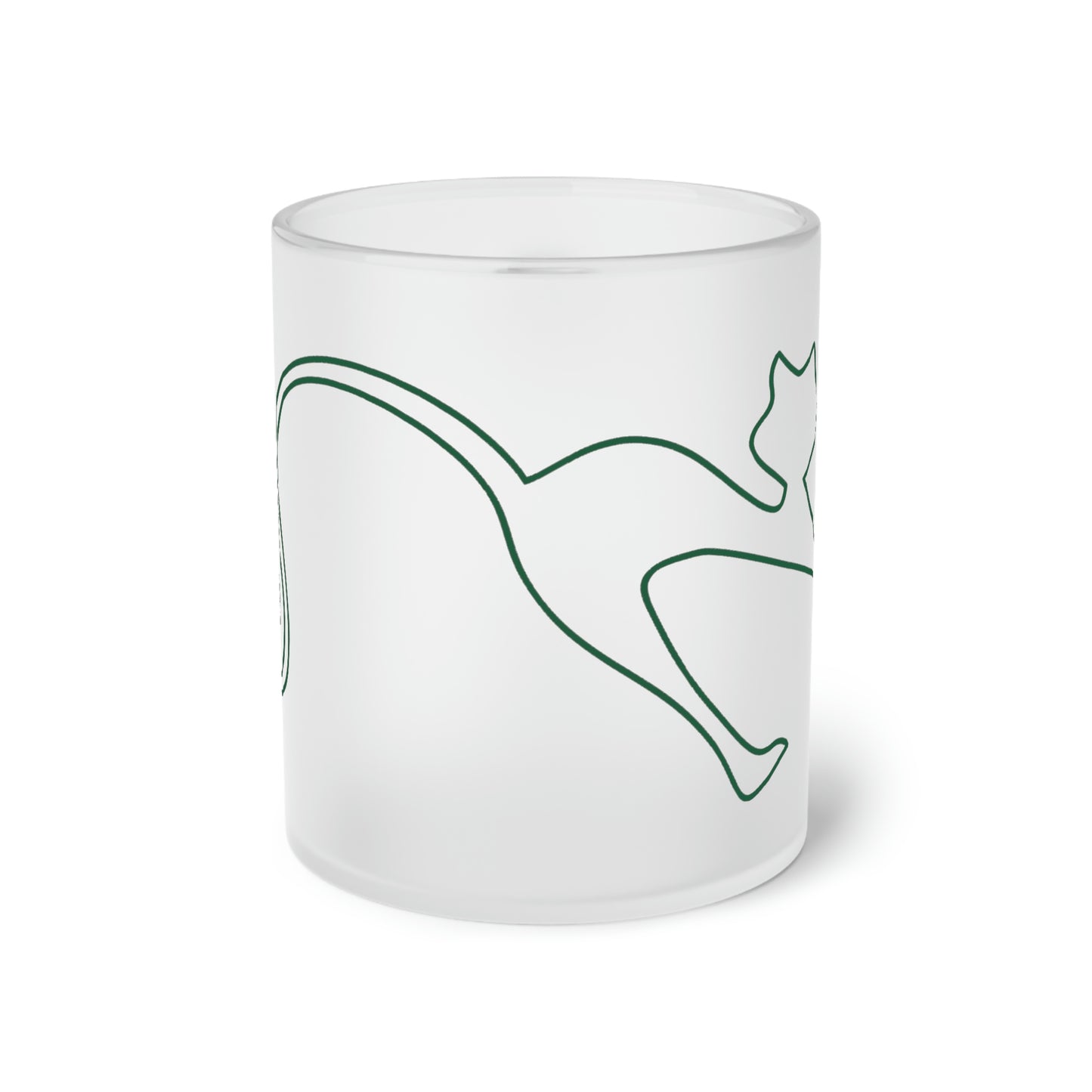 Misirlou Frosted Glass Mug